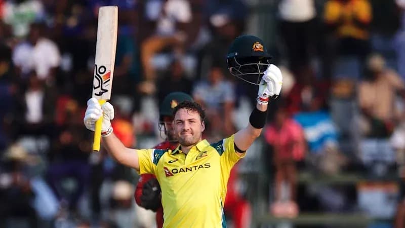 Jugador de cricket celebra su medio siglo en el partido