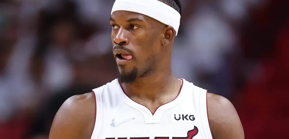 Jugador de Miami Heat en acción durante el partido