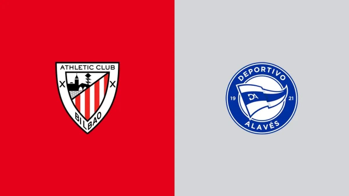Logos de Athletic Club y Deportivo Alavés