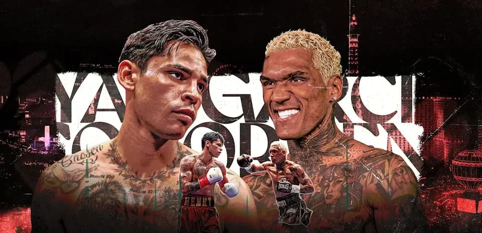 Luchadores de boxeo Yair Rodríguez y Gervonta Davis