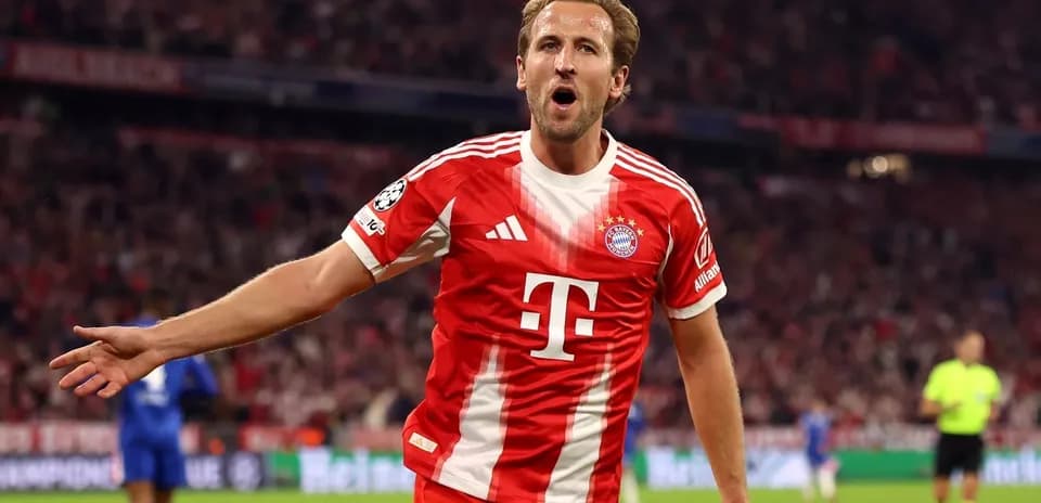 Jugador de Bayern Munich celebrando un gol en partido