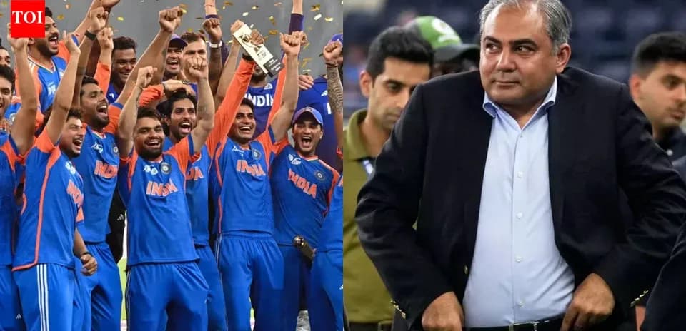 Equipo de cricket de India celebrando una victoria