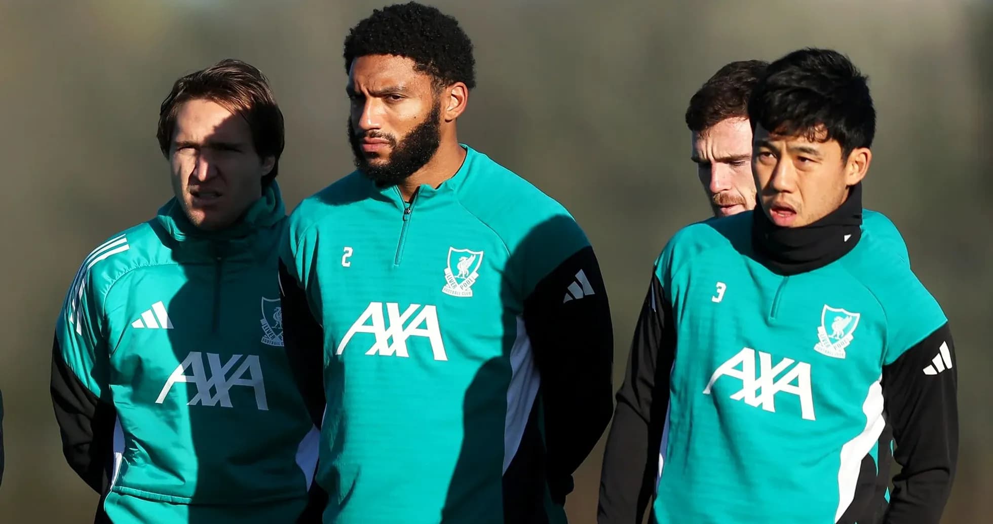Jugadores en sesión de entrenamiento del club