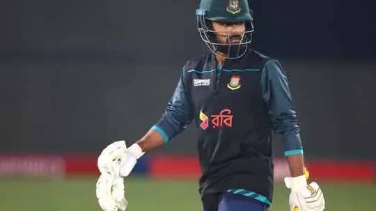 Jugador de cricket de Bangladesh en sesión de entrenamiento