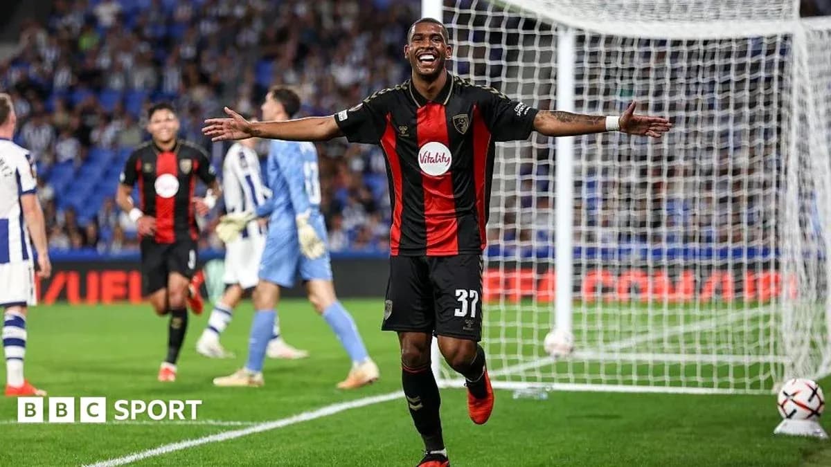 Jugador celebrando un gol en el partido