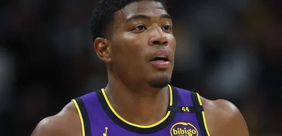 Jugador de los Lakers durante un partido