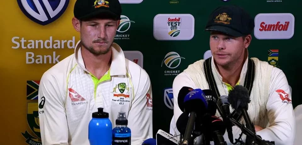 Jugadores australianos en conferencia de prensa