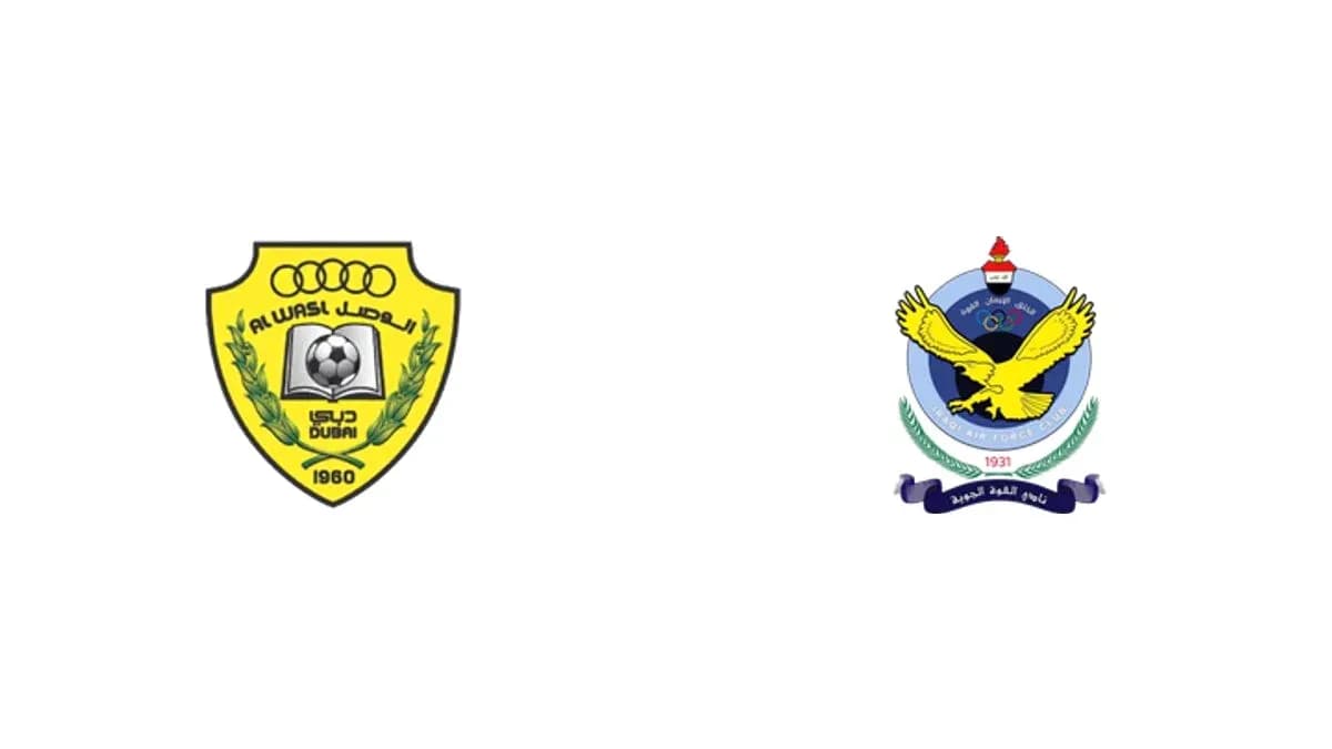 Escudos de Al Wasl y Al Quwa Al Jawiya