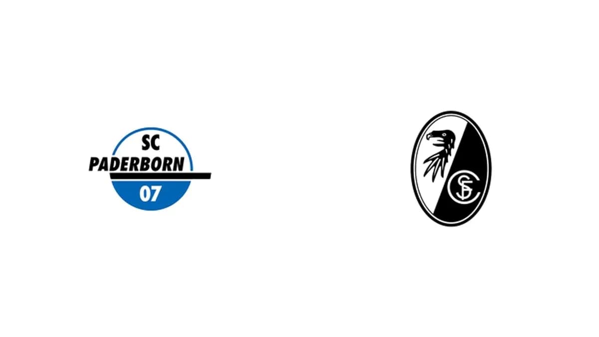 Logos de SC Paderborn 07 y SC Freiburg Logos de SC Paderborn 07 y SC Freiburg