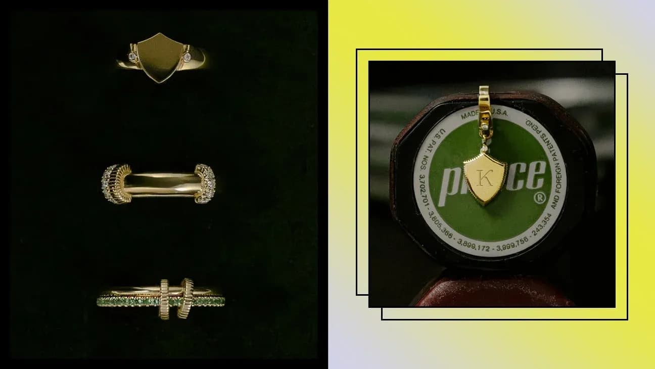 Joyas de oro incluyendo anillos y un colgante Joyas de oro incluyendo anillos y un colgante